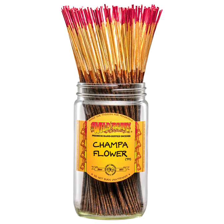 Wild Berry Champa Flower™ Incense (10 Sticks)
