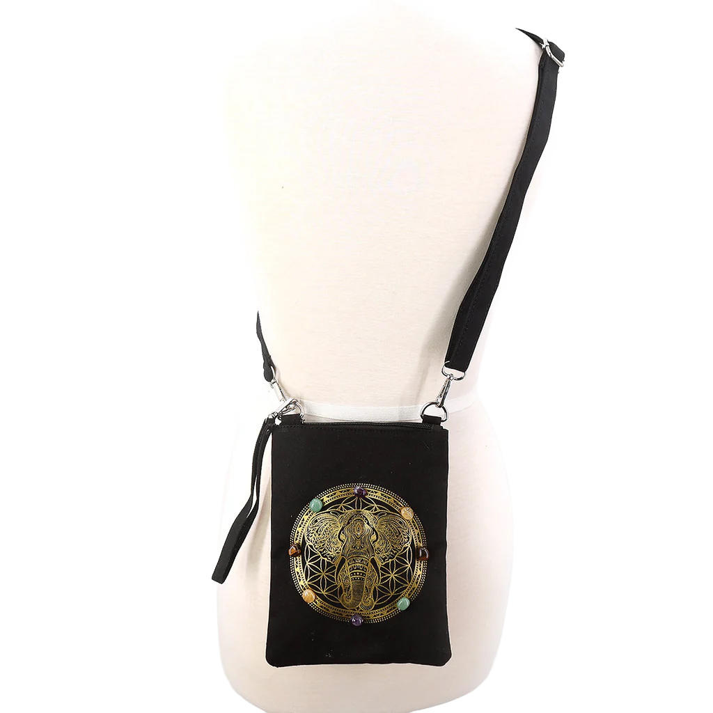Elephants & Crystals Crossbody