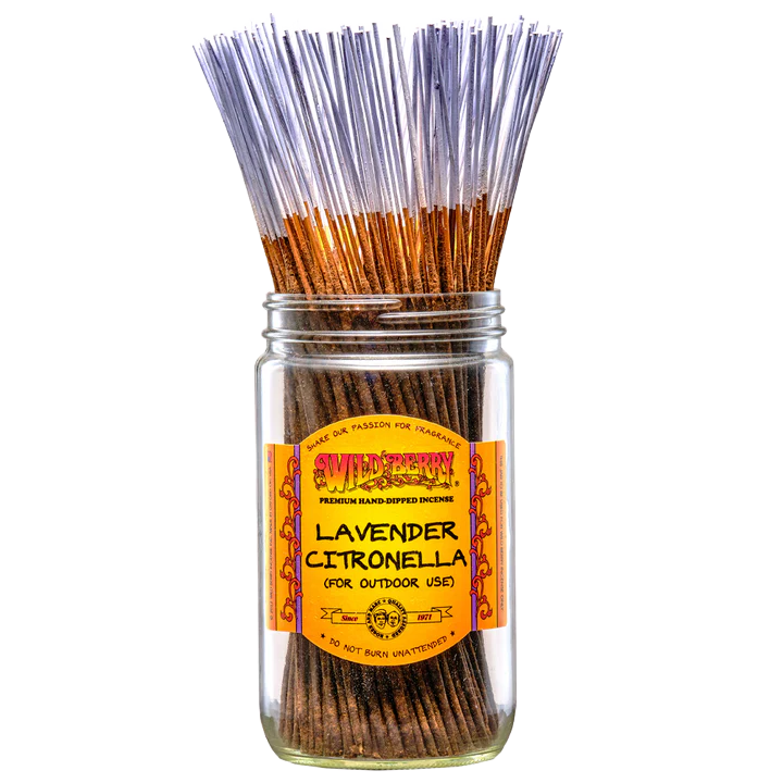 Wild Berry Lavender Citronella Incense (10 Sticks)