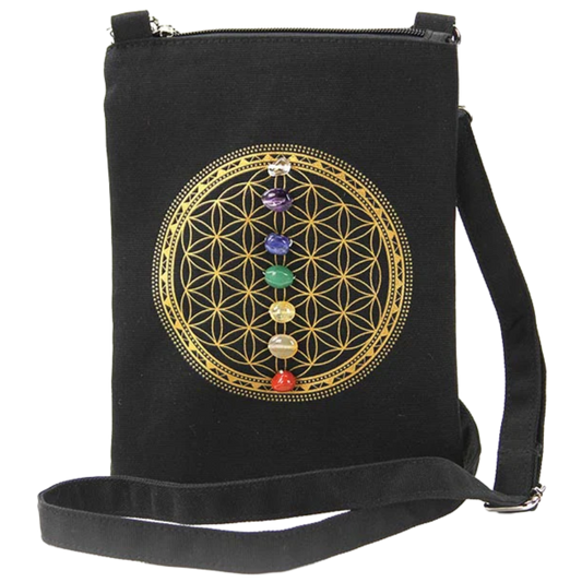 Sacred Geometry 7 Chakras Crossbody