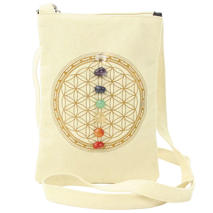 Sacred Geometry 7 Chakras Crossbody