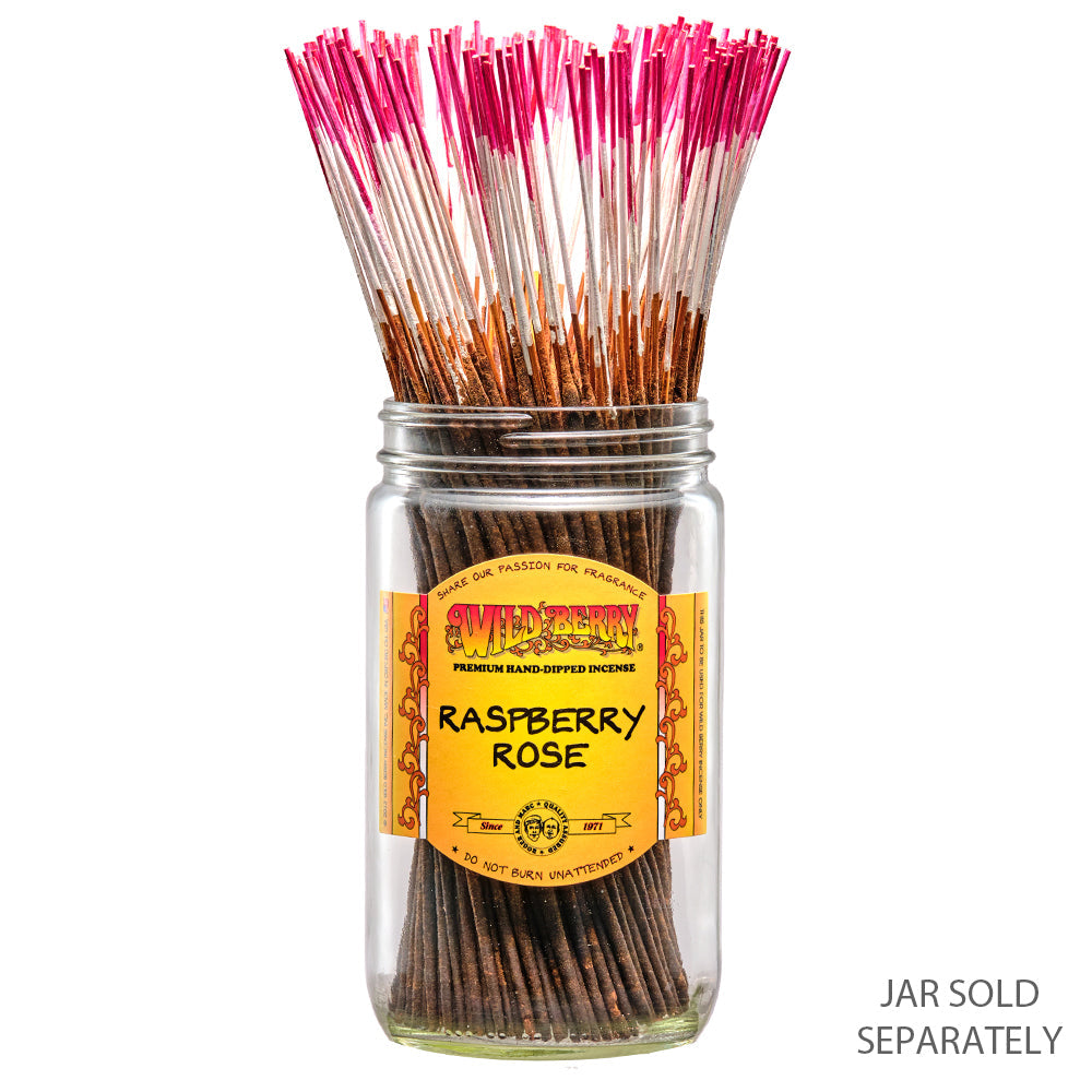 Wild Berry Raspberry Rose Incense (10 Sticks)