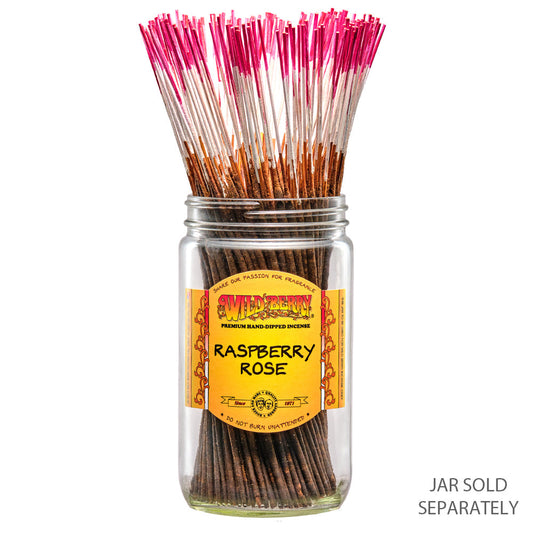Wild Berry Raspberry Rose Incense (10 Sticks)